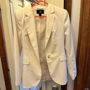 White H&M Blazer